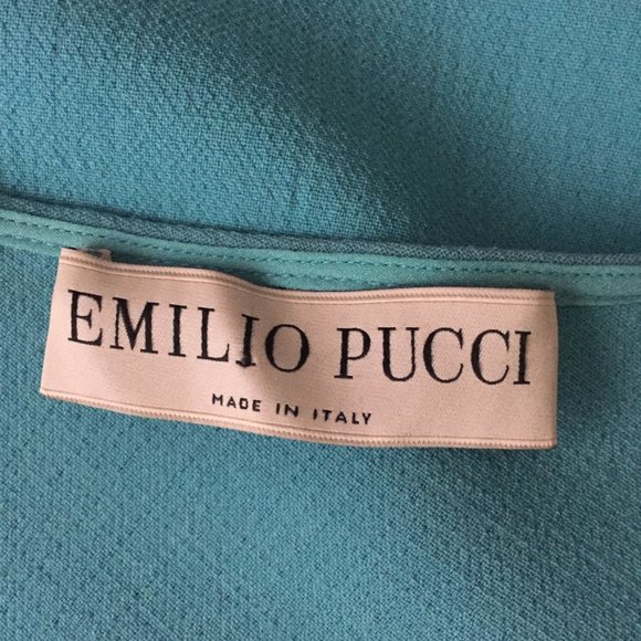 EMILIO PUCCI Sleeveless Midi Ruched Dress - Picture 10 of 10